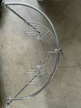 Bathroom pedestal shelf 1