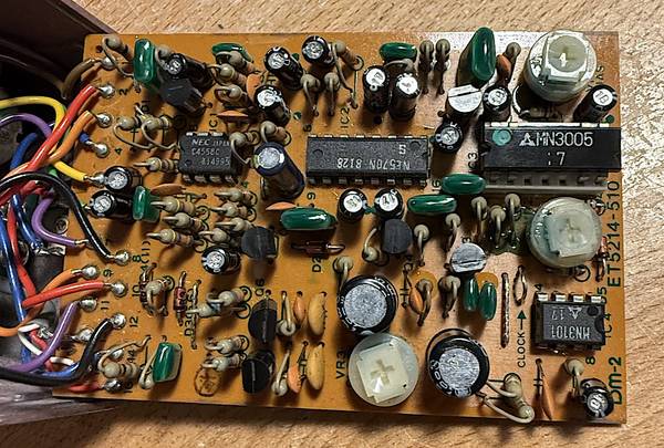 1981 Boss DM-2 Analog Delay, Early Version w/MN3005 Chip, 9v Mod