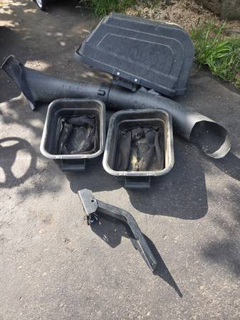 double rear bagger for craftsman lawn tractor 1