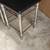 Bar Stools 24" Custom Chrome Stools Black Seats Set of Three 5 thumbnail