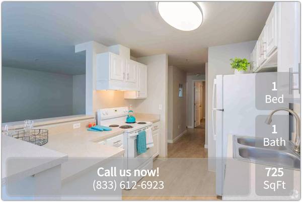 $1,750 / 1br - 725ft2 - Come tour our beautiful 1 bed, 1 bath! Full size washer and dryer! (Fife)63944964657794120