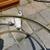 Vintage Milo Baughman style glass & brass swivel table B85 9 thumbnail