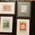 Vintage Mini Travel Posters! Framed Original Hotel Luggage Labels 7 thumbnail