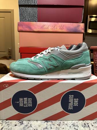 New Balance Rivalry Pack Concepts 997 Mint NYC Size 11.5 1