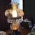 Electric double rose parlor hurricane lamp 1 thumbnail