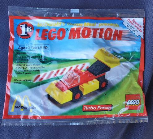 Juguetes Lego de McDonald's Happy Meal de 1989, lote de 2, nuevos - $10 (Tacoma)63439433835139121