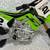 Hot Wheels Kawasaki Moto-X #2 Green White Dirt Bike Gold Forks 2543 EEA Rare 12 thumbnail