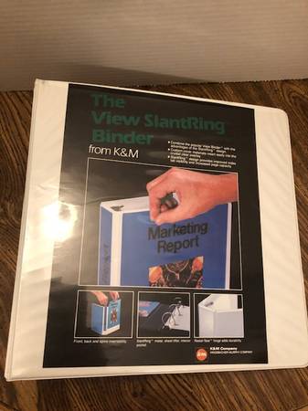 New 3" D Ring View Binder 1