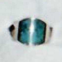 Lost men's gold/turquoise ring (SFO)