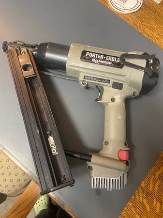 Porter Cable Bammer butane powered nailer 1