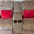 Reclining sectional with storage console 3 thumbnail