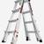 Little Giant Leveler Ladder with extra extension and wheels 2 thumbnail