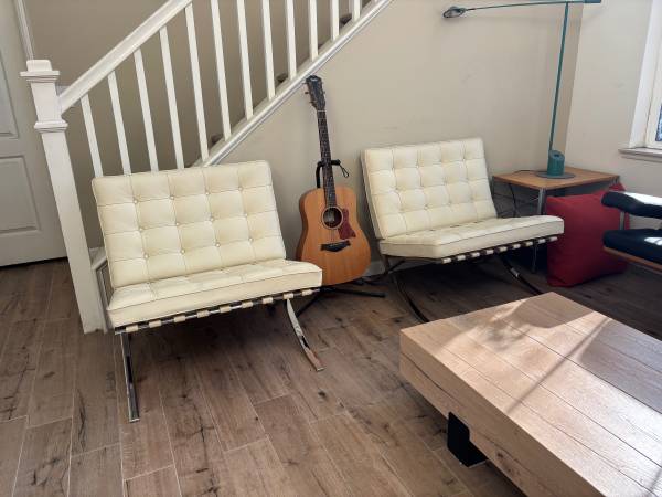 Knoll Barcelona chairs Herman Miller Eames Design Within Reach 1