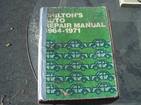 Chiltons 1964-1971 American Cars 1