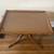 Wood End Table w/ removable glass top 2 thumbnail