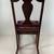 Small Antique Rocker Rocking Chair Beautifully Embroidered Seat 5 thumbnail