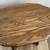 Solid Oak Magazine Rack End Table with Swing Arm Lamp 10 thumbnail