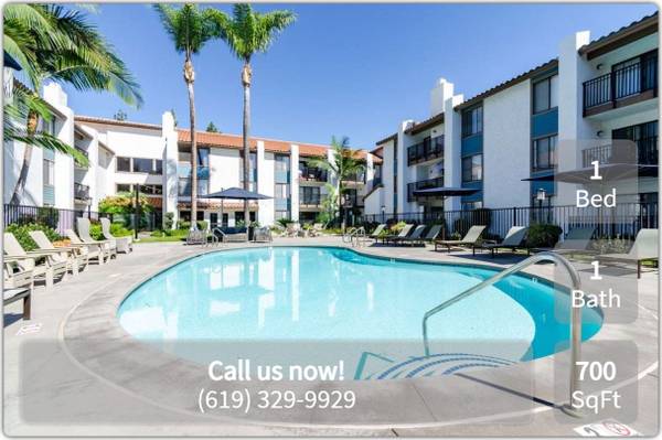 $2,540 / 1br - 700ft2 - Just minutes from SDSU! Close to campus! (San Diego)63998453832066121