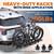 New Heavy-Duty Aluminum, 2 Bike Hitch Rack w/ Loading Ramps – Universal Fit fo 2 thumbnail