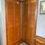Wood bi fold, fixed louvered closet doors 1 thumbnail