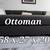 Large Ottoman for Couch / Foot of Bed / Sitting Bench 2 thumbnail