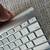 Apple A1314 Wireless Bluetooth Keyboard White With Batteries - Nice 7 thumbnail