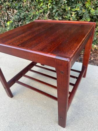 Danish Modern Teak End Table/Side Table 1