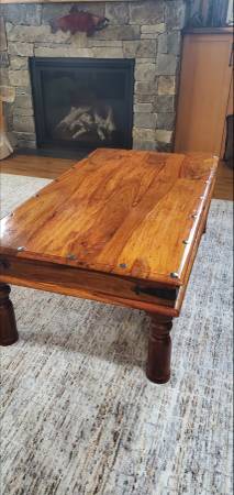 Solid wood coffee table 1