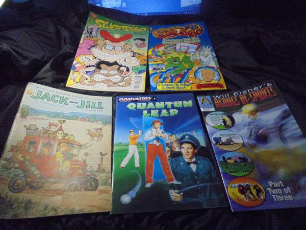 GOLF & SPORTS COMICS LOT!! 50% Off!!  $12.00 + shipping! WOW!! 1