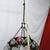 VINTAGE GOTHIC CHANDELIER - CEALING LAMP - 1960s - NICE LOOK -WORKS 16 thumbnail