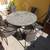 Garden/Patio table, tile-top, with 6 chairs and cushions REDUCED 5 thumbnail