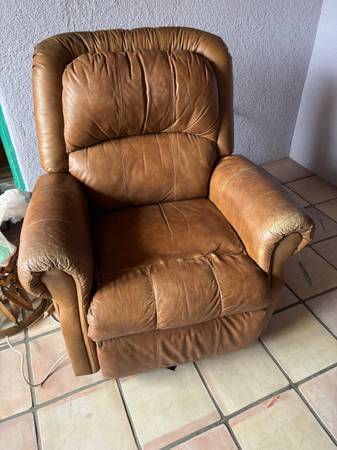 Leather Recliner 1