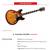 Stunning Yamaha SA2200 Guitar in Violin Sunburst - Pristine Condition 10 thumbnail