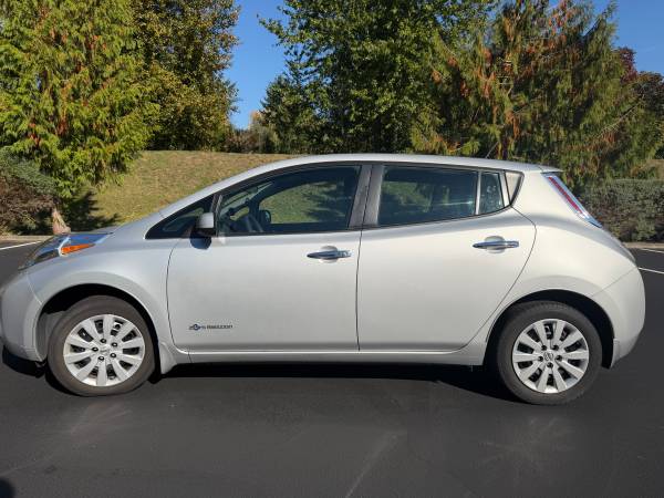 2017 Nissan Leaf Electric (Silver) 1