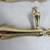 Large Heavy Solid Brass Vtg Cabinet Door/Drawers Pull Handles 13 5/8" 4 thumbnail