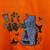 Vintage Lauren Brooke It’s Halloween Sweatshirt Pumpkin Witch Bats 4 thumbnail