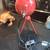 red "Eyeball" desk lamp from the Space Age era (late 1960s to 1970s) 1 6 thumbnail