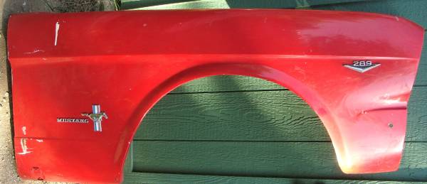 65-66 Ford Mustang original Left Fender 1