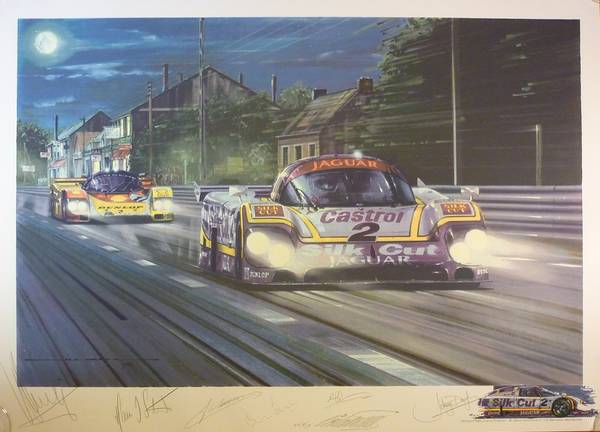 1988 Duel on Mulsanne, Nicholas Watts 215/850 Signed Limited Edition 1