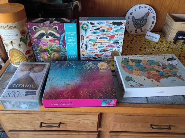 6 Puzzles 500 Piece - 1000 Piece 1