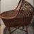 Antique Wicker Bassinet in Excellent Condition 1 thumbnail