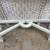 Vintage carved solid wood painted console table 4 thumbnail