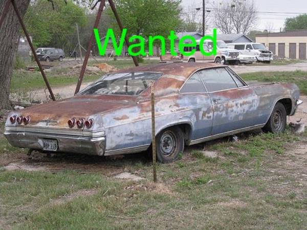 Wanted project car 1