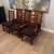 6 Coaster Solid Wood Ladder Back Dining Chairs w/ Brand New Black Upholstery 3 thumbnail
