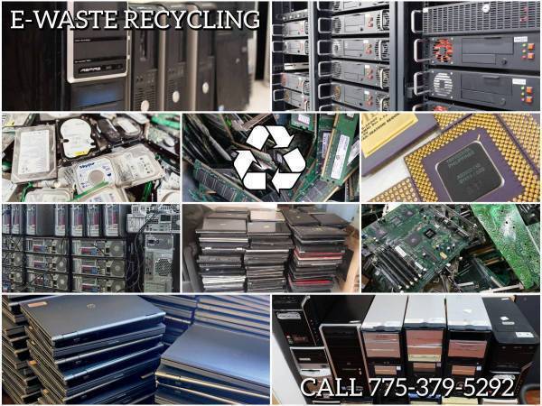 Computer towers, laptops, servers, telecom, etc. 1