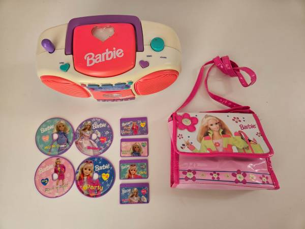 BARBIE DANCE WITH ME TALKING BOOMBOX...REDUCED.... 1