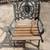 Berkeley Forge Cast Iron outdoor Chair 1 thumbnail