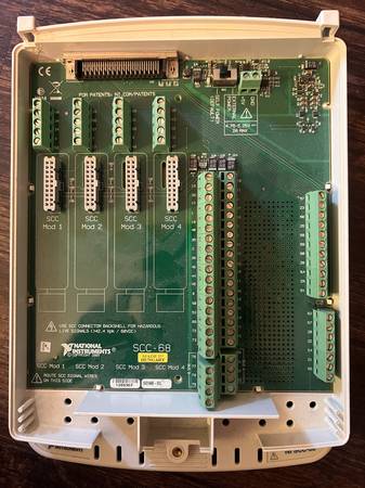 NATIONAL INSTRUMENTS SCC-68 TERMINAL BLOCK 193184B-01L 1