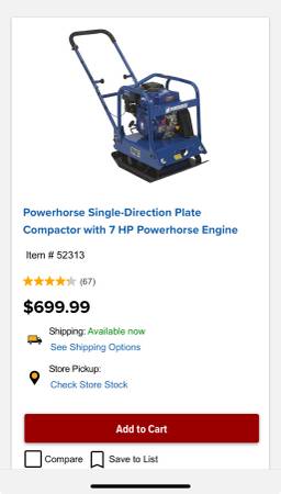 Powerhouse Plate Compactor 1