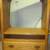 Amish made solid oak cabinet on wheels 1 thumbnail